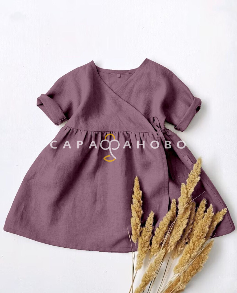 Теплый лен 250 см 145 гр диз. (17-1610) Hallon