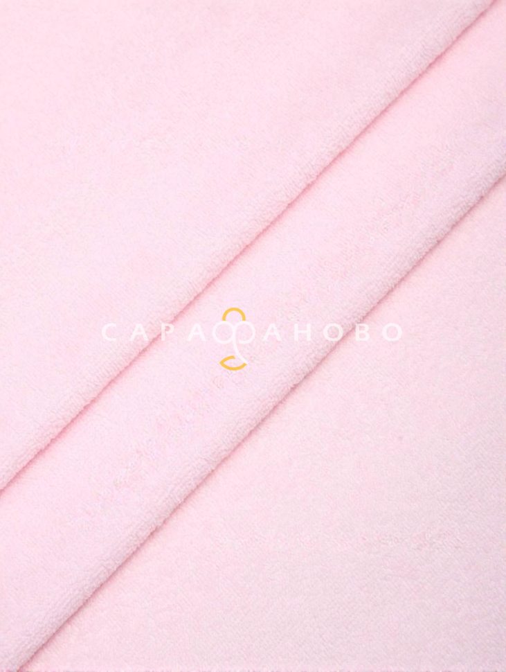 Ткань Махра непромокаемая 210 см 160 гр (Мулетон) 100% пэ Розоый