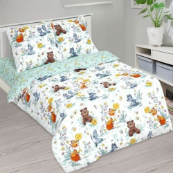 Ткань Бязь 150 см 120 гр рис Колобок вид 1 (компаньон)