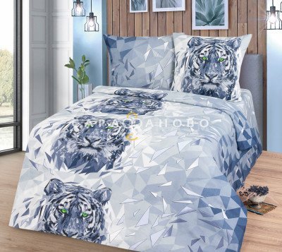 Ткань бязь 150 см Кинг рис 12182 вид 1