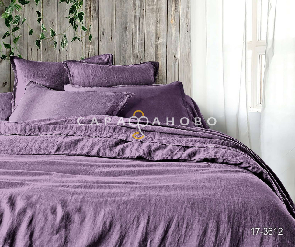 Теплый лен 250 см 145 гр диз. (17-3612) Lila