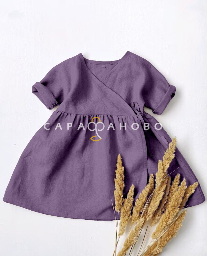 Теплый лен 250 см 145 гр диз. (17-3612) Lila