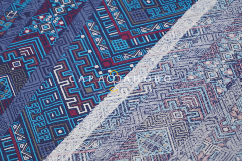 Ткань Ситец 80 см рис 21535-1 (На отрез)