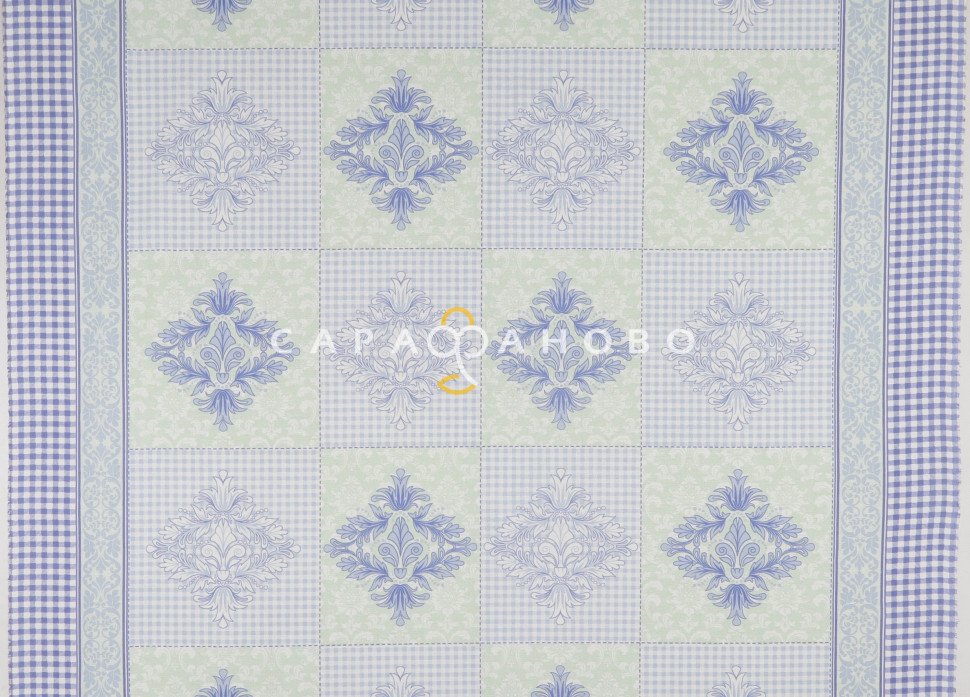 Ткань Рогожка 150 см рис. 30095/2 Дамаск