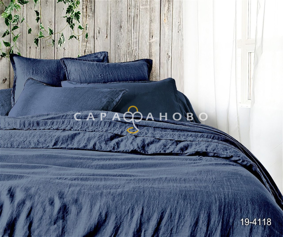 Теплый лен 250 см 145 гр диз. (19-4118) Nils