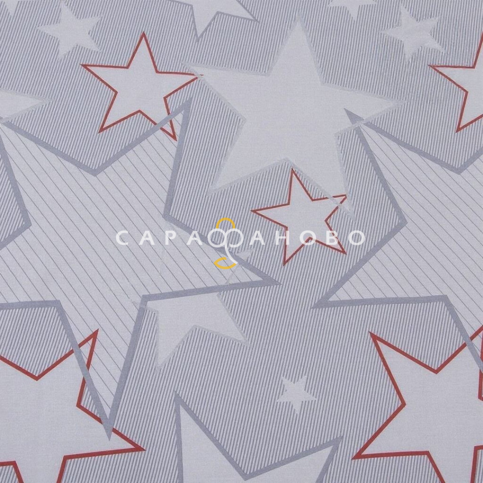 Ткань Поплин 220 см рис. 11922-1 Ринг (компаньон)