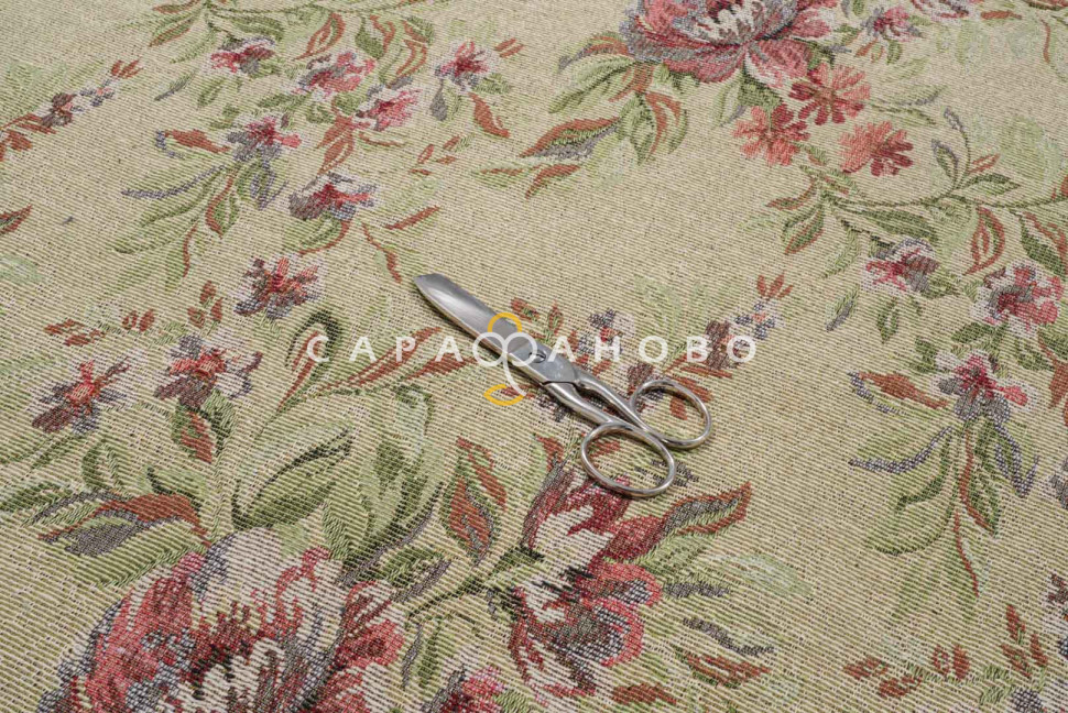 Ткань Гобелен жаккард 150 см рис k16