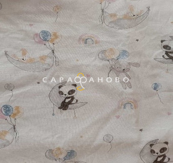 Ткань Ситец 150 см 75 гр Панда