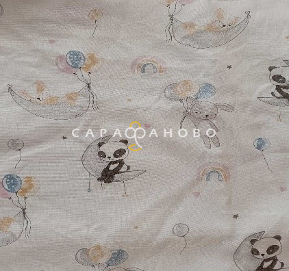 Ткань Ситец 150 см 75 гр Панда