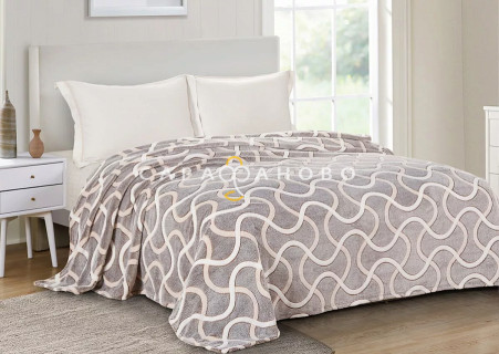 Ткань Велсофт наб. 200 см 260гр Бамбук 2333-1