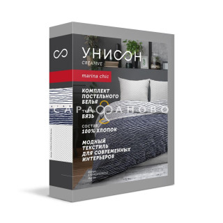 КПБ  Унисон Бязь 27034-1/27035-2 Marina