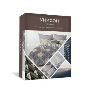 КПБ  Унисон 24322-2/24241-5 Скарлет