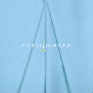 Ткань Поплин 150 см рис. Голубой гладкокрашенный арт.10374-3 