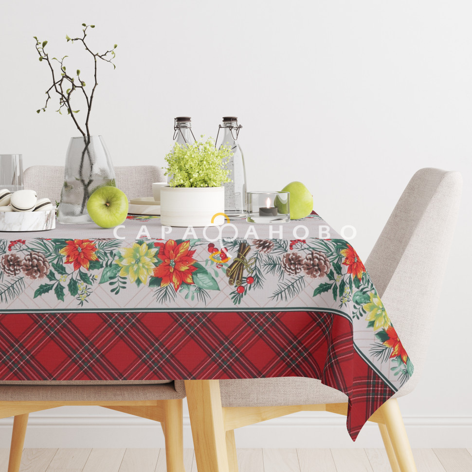 Ткань Рогожка 150 см 170 гр рис 500014/1 Холли три полотенца