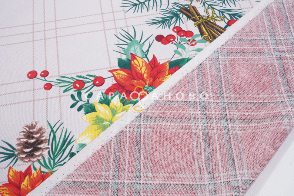 Ткань Рогожка 150 см 170 гр рис 500014/1 Холли три полотенца