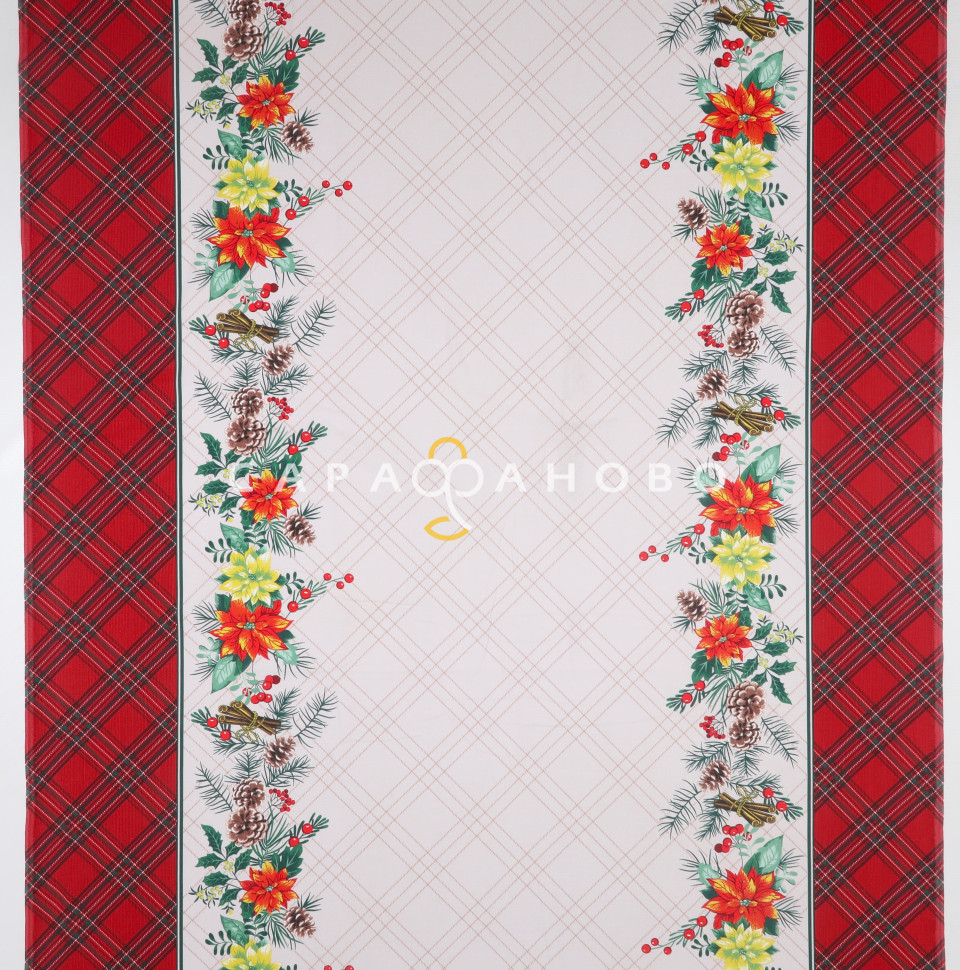 Ткань Рогожка 150 см 170 гр рис 500014/1 Холли три полотенца