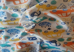 Ткань Теплый хлопок (Фланель) 125 см 170 гр диз Машинки