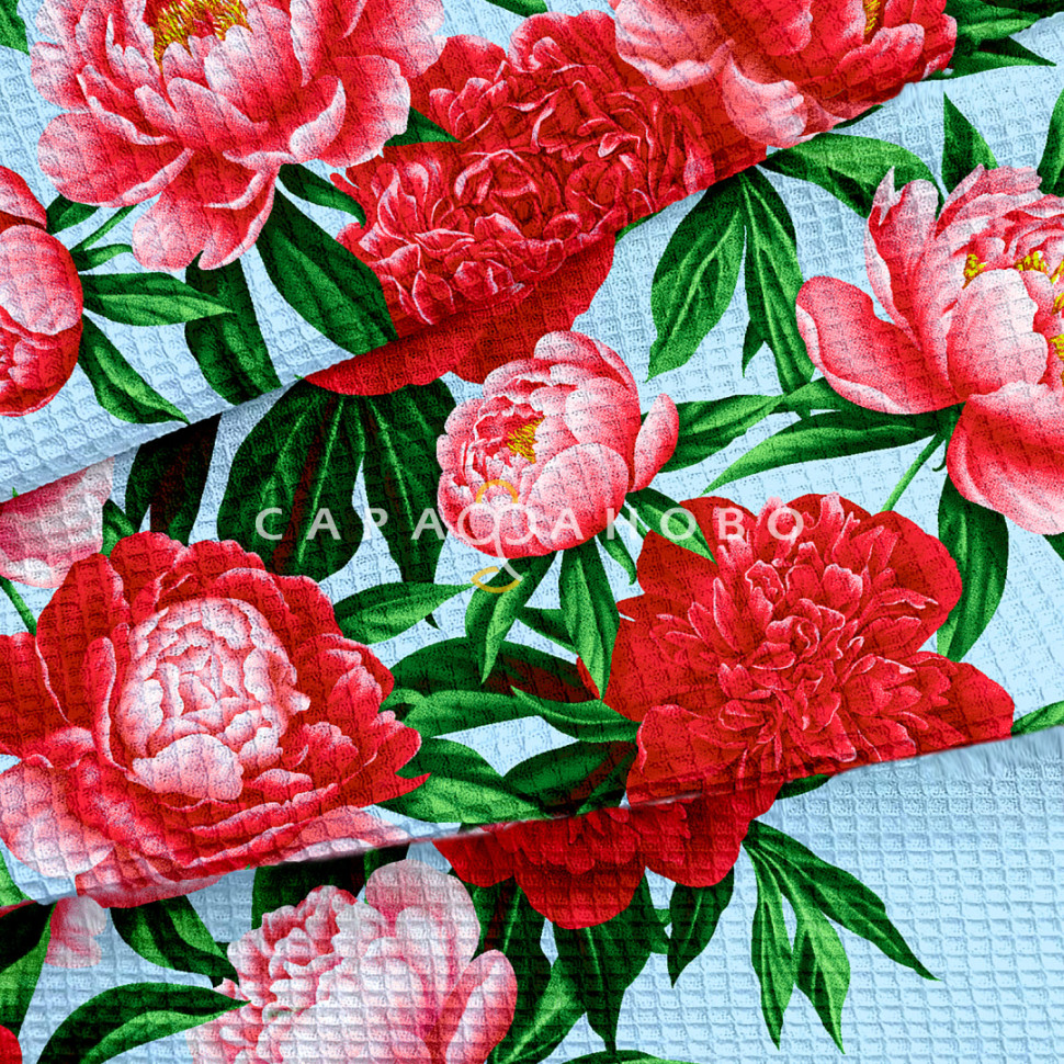 Ткань Полотно вафельное 50 см рис 29438 вид 1