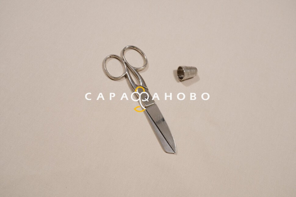 Ткань Саржа 150 см 240 гр №0191 Светло-бежевый (На отрез)