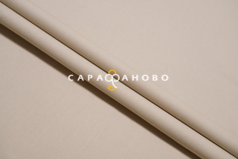Ткань Саржа 150 см 240 гр №0191 Светло-бежевый (На отрез)