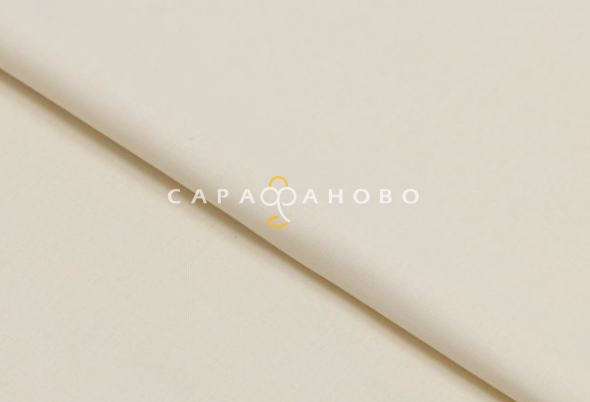 Ткань Бязь 150 см ГОСТ цвет 12650 экрю