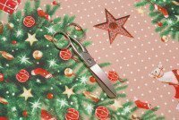 Ткань Дорожка набивная 50 см Альпийская сказка  рис 30142 вид 1, миниатюра 6