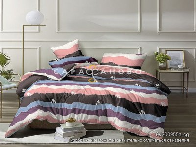 Ткань Бязь 220 см 120 гр Акварель рис 200955
