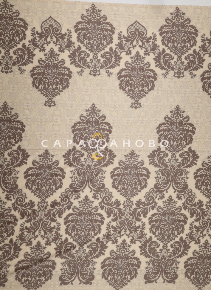 Ткань Сатин 220 см рис. 9896-1 Канары (основа)