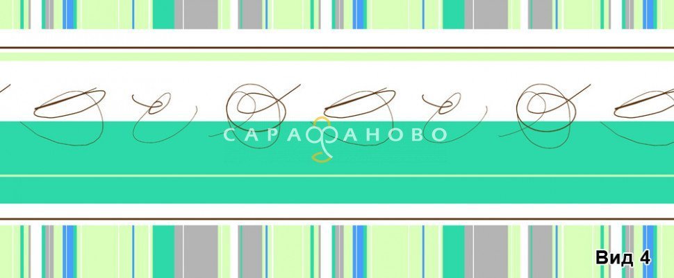Бязь набивная 150 см 100 гр. рис 250 вид 4