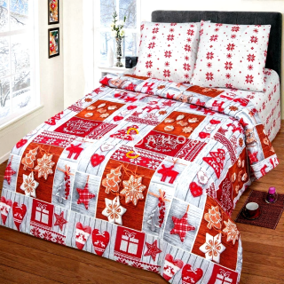 Ткань Бязь 220 см рис. 10466 вид  1 Сувенир (основа)