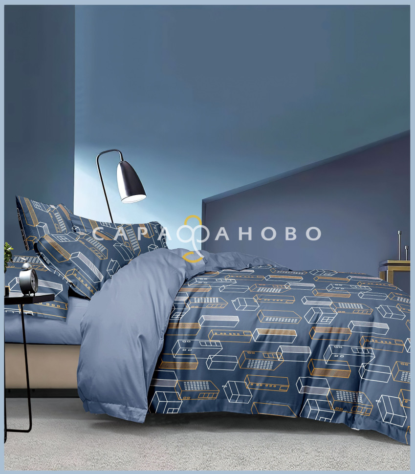 Ткань Сатин Твил набивной 235 см. 115гр. В рис. 158