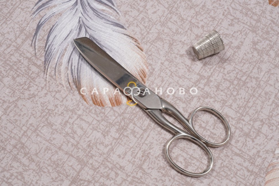 Ткань бязь 220 см рис 11576/1 Перья