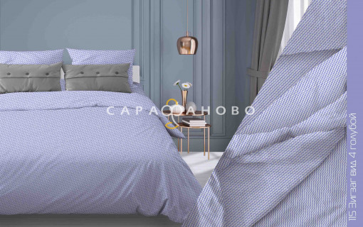 Ткань Бязь 150 см 105 гр рис. 115в4 Зигзаг