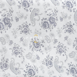 Ткань бязь 220 см 120 гр "Зефир" рис 10886 вид 2