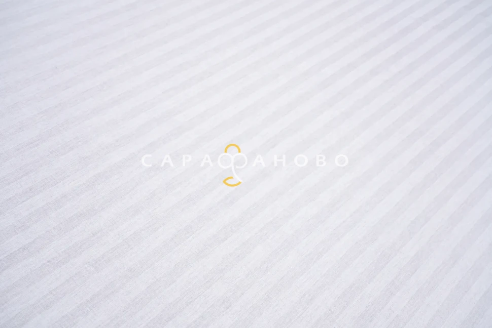 Поплин наб 220/105-007 рис 24641/1 Страйп 1*1 (матовая бель)