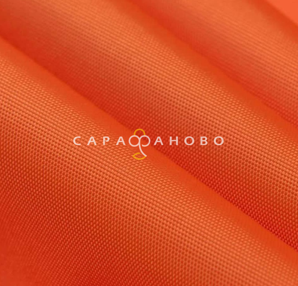 Ткан Оксфорд 600D, PU, 150 см, 210 гр, оранжевый 10