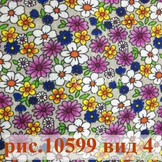 Ткань Бязь 150 см Плательная Коллекция рис 10599 вид 4