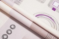 Ткань Бязь 150 см 105 гр рис. 172в1/2 Графика, миниатюра 7