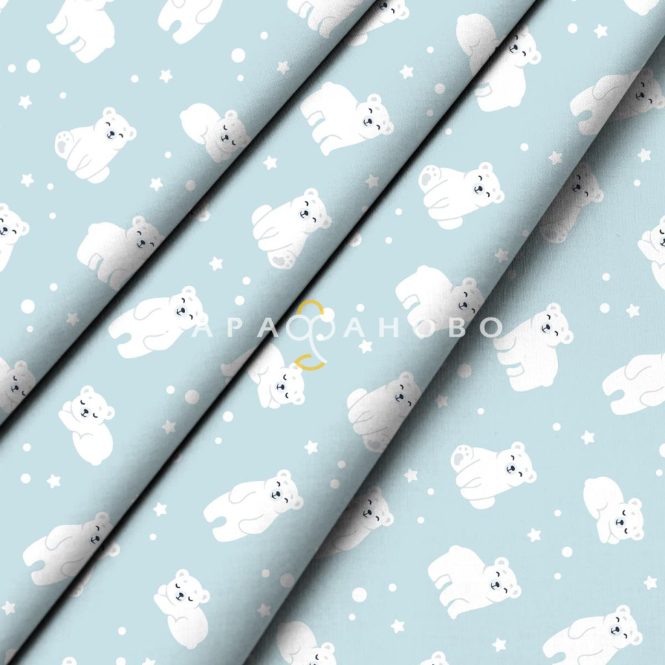 Ткань Перкаль 150 см рис 13386 вид 1 