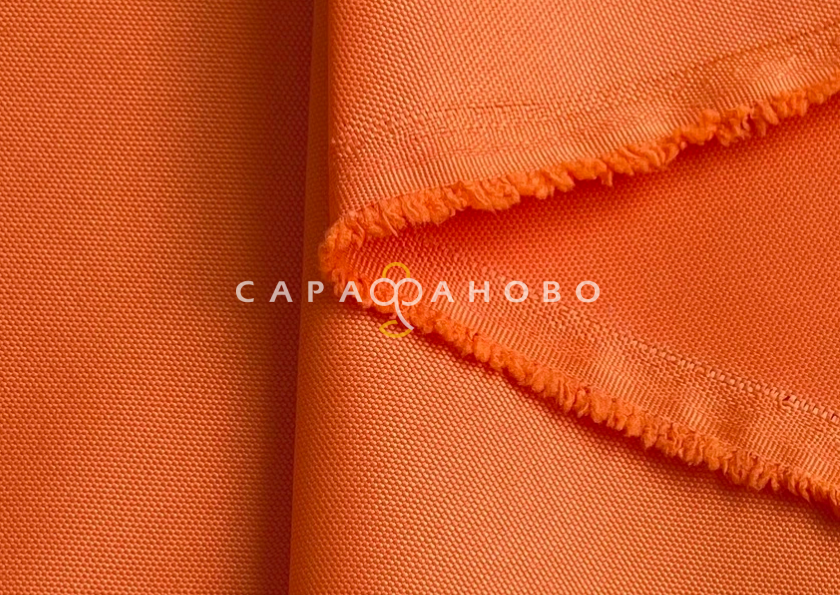 Ткан Оксфорд 600D, PU, 150 см, 210 гр, оранжевый 157