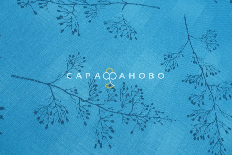 Ткань бязь 150 см 140 гр рис. 295в2 Ботаника