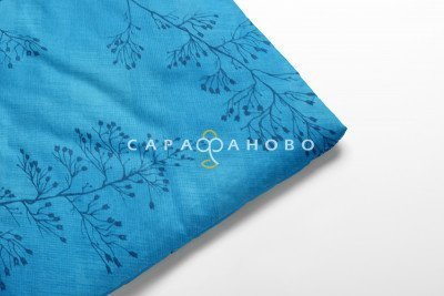 Ткань бязь 150 см 140 гр рис. 295в2 Ботаника