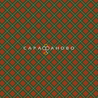 Ткань Рогожка 150 см 170 гр рис шотландия 13375-1