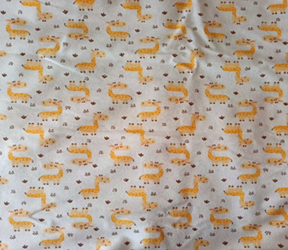 Ткань Теплый хлопок (Фланель) 125 см 170 гр диз Жираф