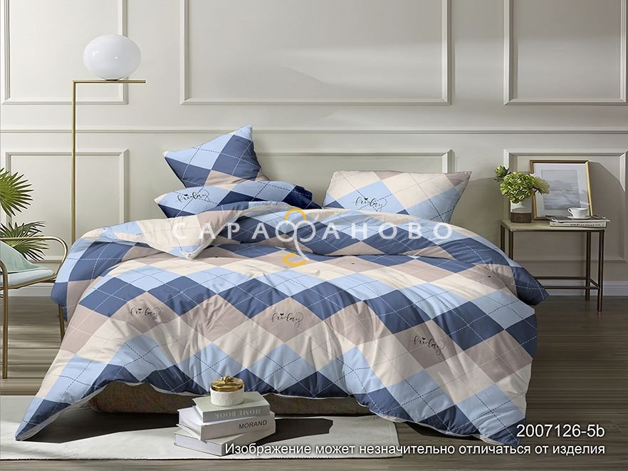 Ткань Бязь 220 см 120 гр Акварель рис 2007126