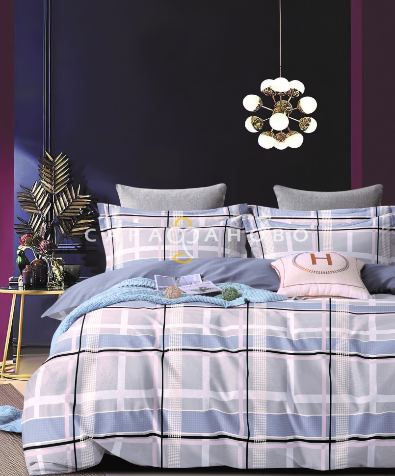 Ткань Сатин Твил набивной 235 см. 115гр. А+В рис.29