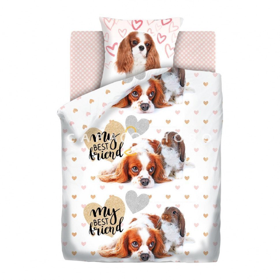 КПБ 4YOU 16081-1/16082-1 Puppy and Bunny