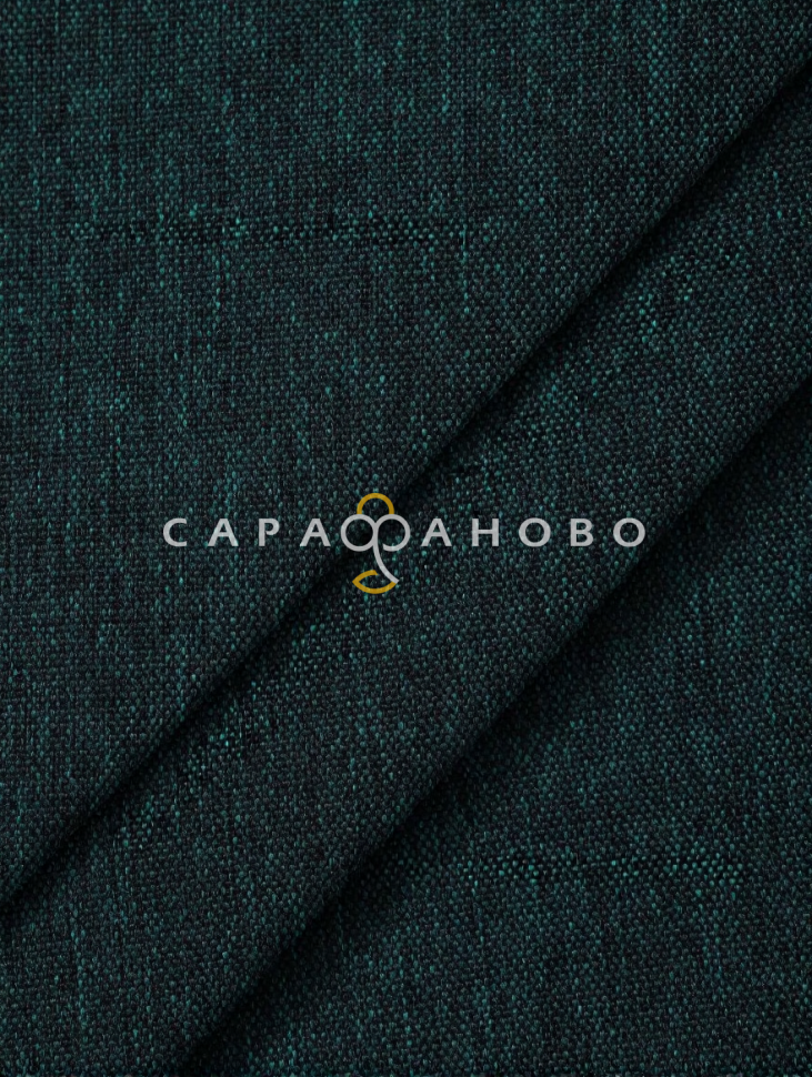 Ткань Рогожка 150 см 272 гр. Темно-зеленый