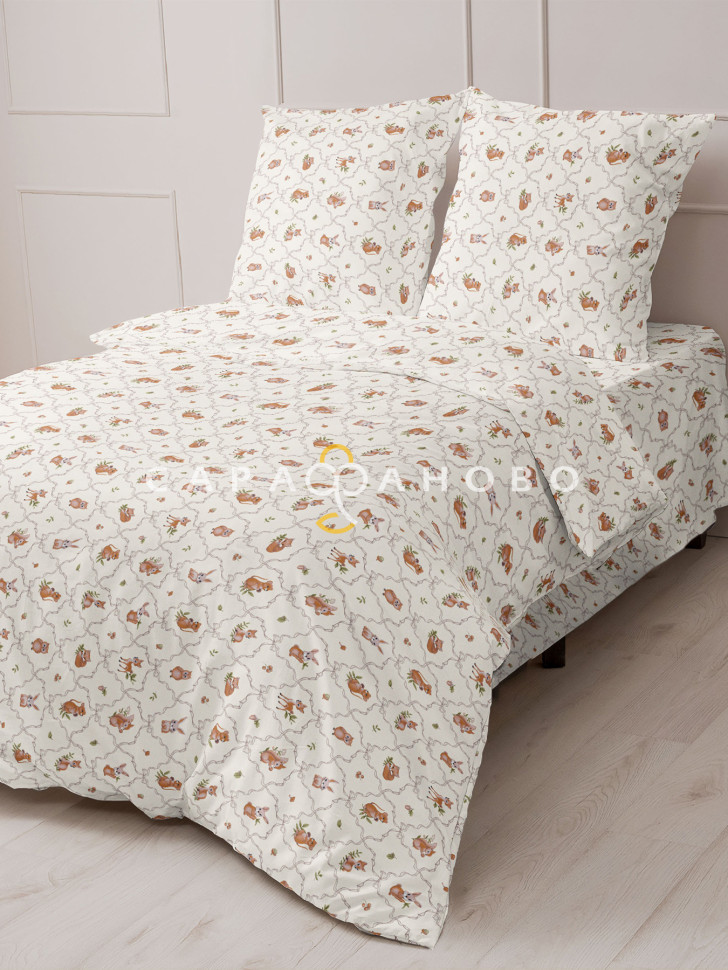 Ткань Бязь 150 см плотность 142 гр рис 22091-1