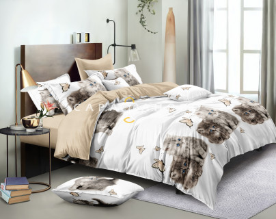 Ткань Сатин Твил набивной 235 см. 115гр. А+В рис.24